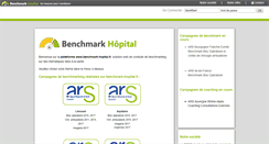 Desktop Screenshot of benchmark-hopital.fr